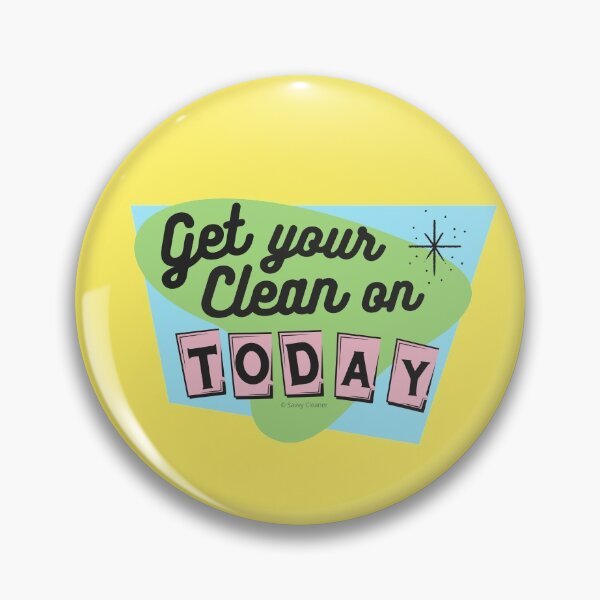 Item preview, Get Your Clean on Today Retro Cleaning Housekeeping Fun designed and sold by SavvyCleaner.