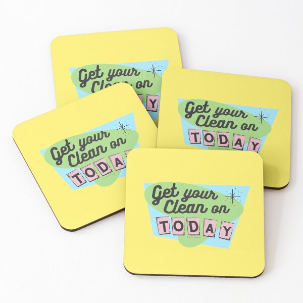 Item preview, Get Your Clean on Today Retro Cleaning Housekeeping Fun designed and sold by SavvyCleaner.