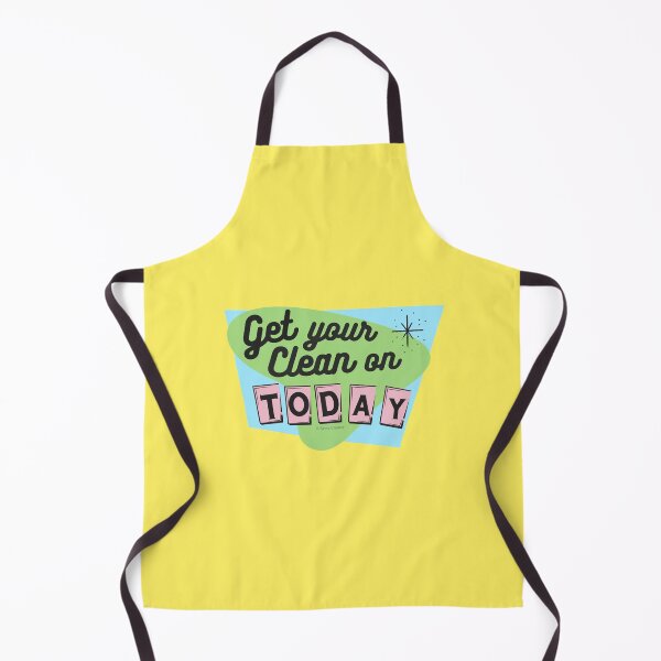 Item preview, Get Your Clean on Today Retro Cleaning Housekeeping Fun designed and sold by SavvyCleaner.