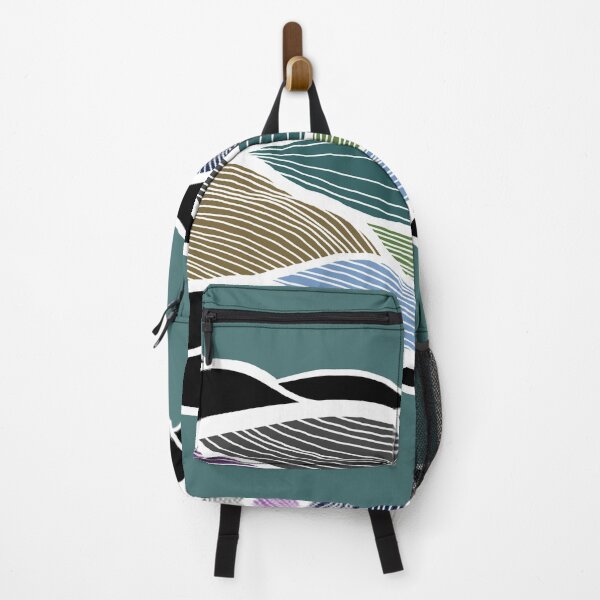 Item preview, Waving Harmonic Color Fields on Turquise designed and sold by Istvan Ocztos.