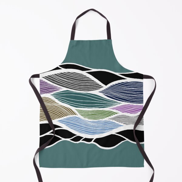 Item preview, Waving Harmonic Color Fields on Turquise designed and sold by Istvan Ocztos.