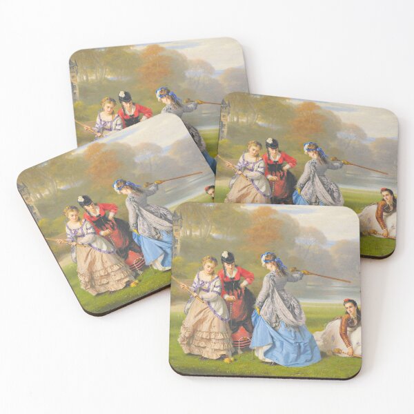 Item preview, Croquet Players - Charles Édouard Boutibonne designed and sold by brushandframes.