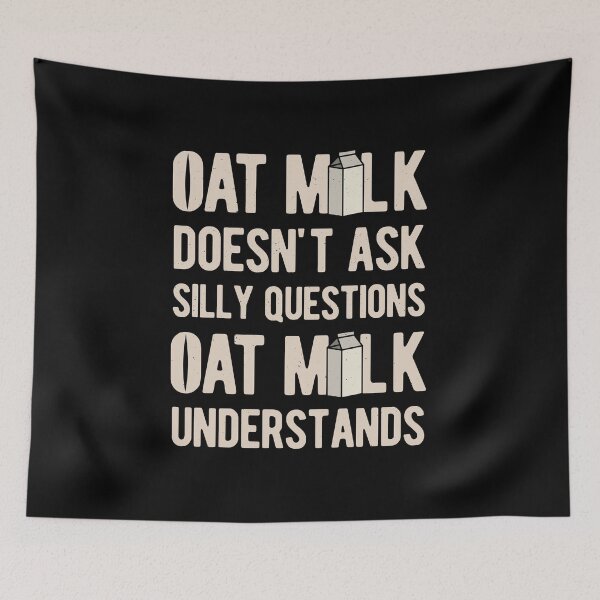 Item preview, Funny Oat Milk designed and sold by artworkbyrihen.