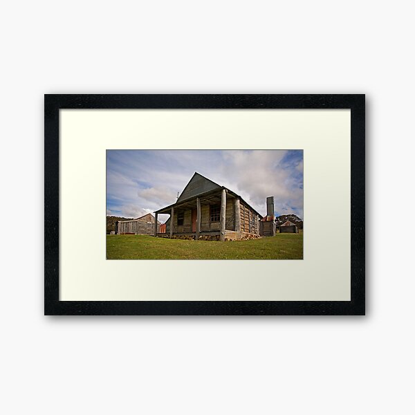 Coolamine Homestead, Kosciuszko National Park Framed Art Print