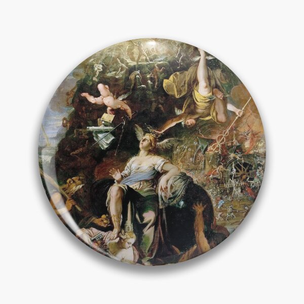 Artikelvorschau, The Last Judgement after Bosch with Angels and Demons entworfen und verkauft von Vintage Designs +.