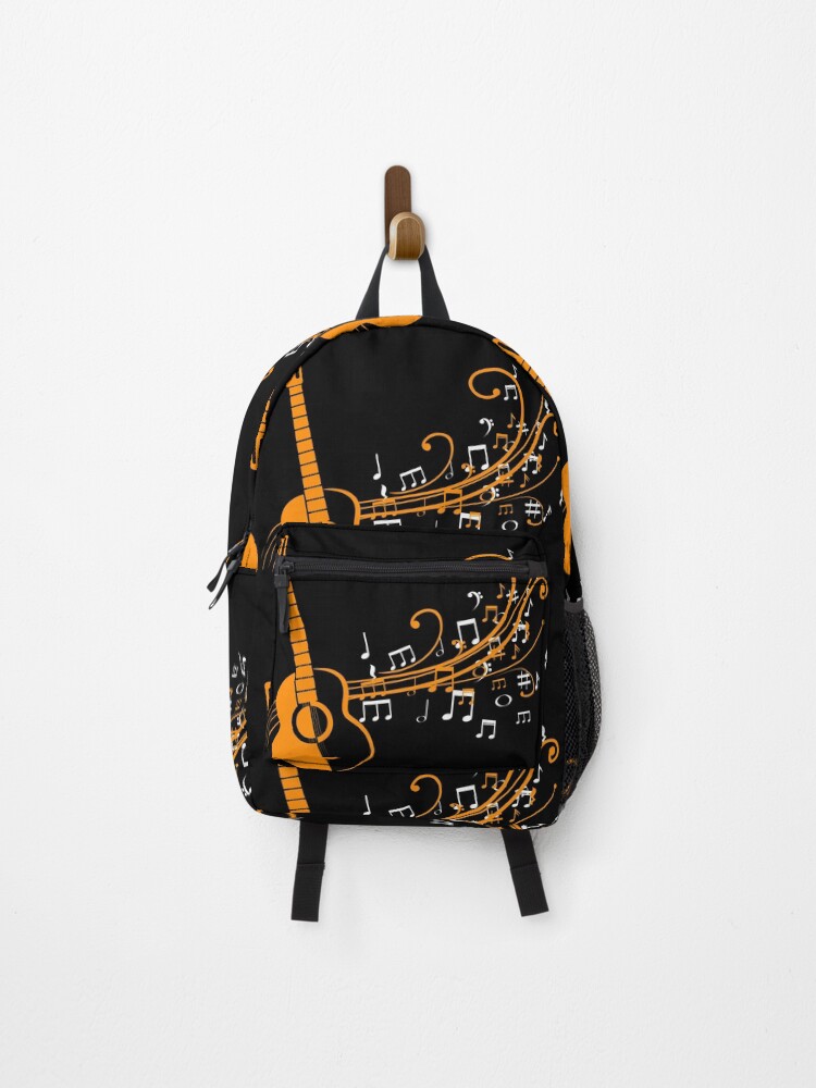Thumbnail 1 of 3, Backpack, Music Notes Pattern designed and sold by PRB1989.