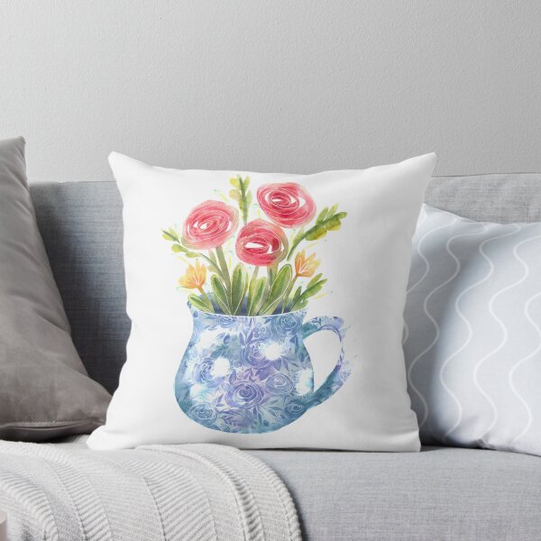 Item preview, Ranunculus watercolor designed and sold by theacorngrove.