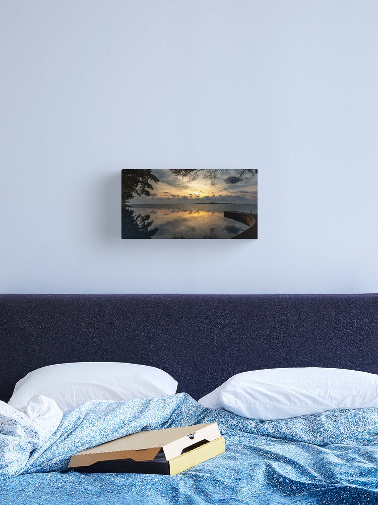 Thumbnail 2 of 3, Canvas Print, Reflection of the World Within Us designed and sold by darren-j-mcleod.
