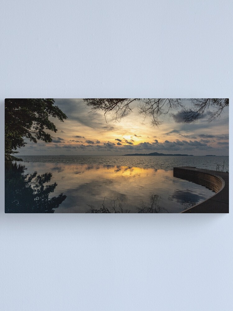 Thumbnail 1 of 3, Canvas Print, Reflection of the World Within Us designed and sold by darren-j-mcleod.
