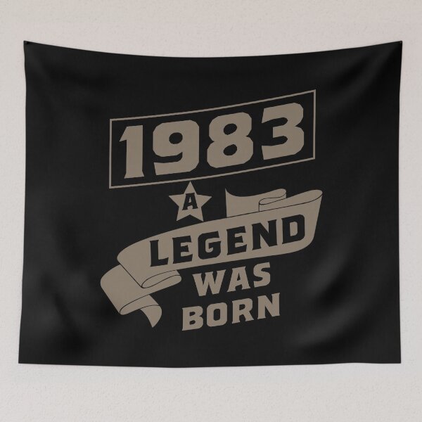 Item preview, 1983 a legend is born birthday gift design designed and sold by rodmendonca.