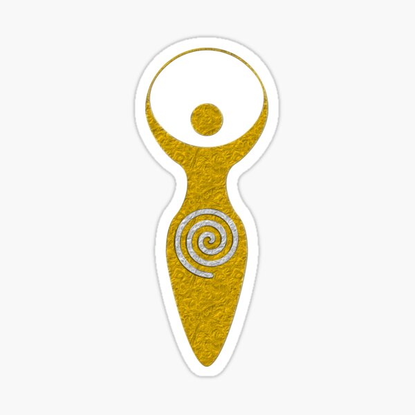 Spiritual Symbol - Goddess Of Earth Gaya 1 Sticker