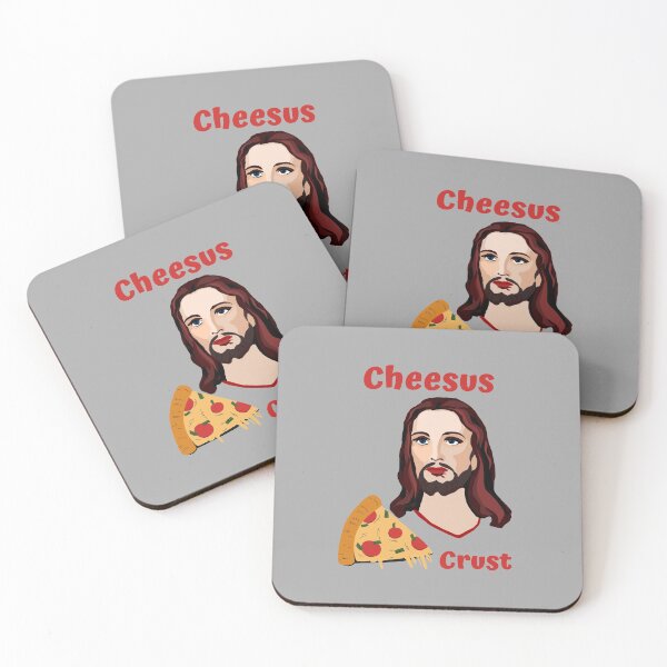 Item preview, Cheesus Crust Funny Jesus Pizza Lover designed and sold by PlantDemia.