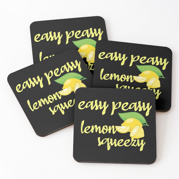 Item preview, Easy peasy lemon squeezy quote designed and sold by angelisart.