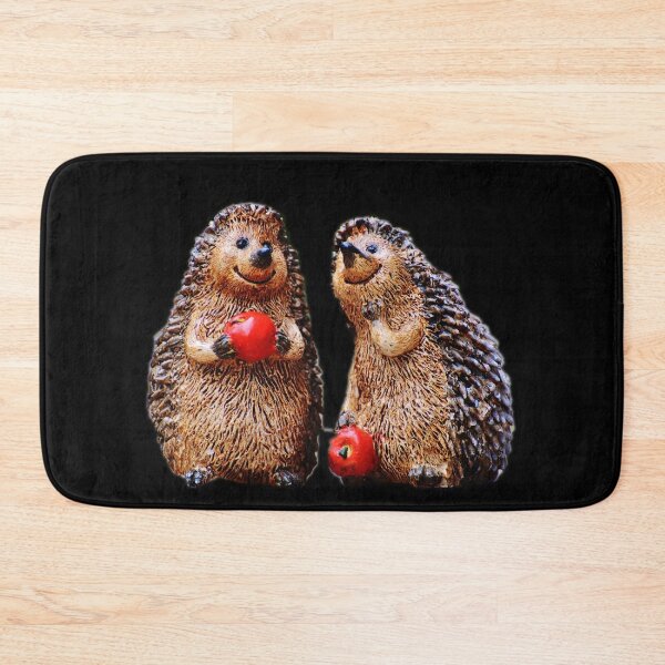 Item preview, Wooden Sculpture Hedgehogs designed and sold by myuniquepet.
