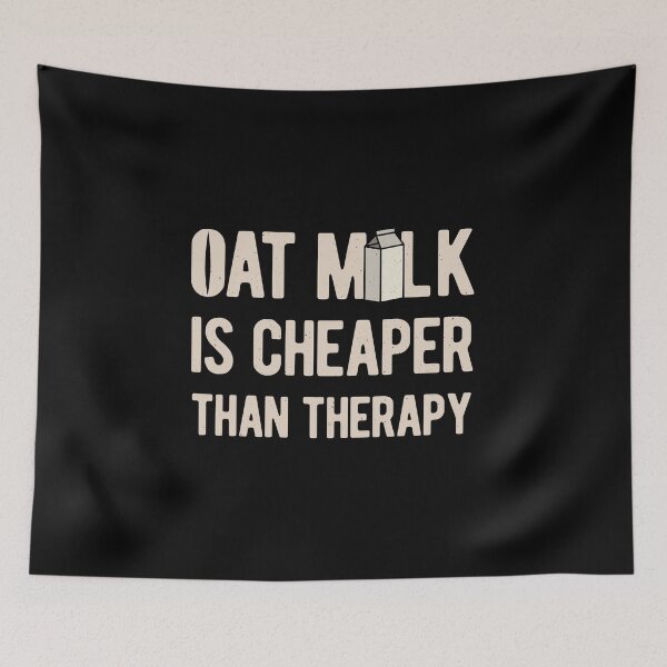 Item preview, Funny Oat Milk designed and sold by artworkbyrihen.