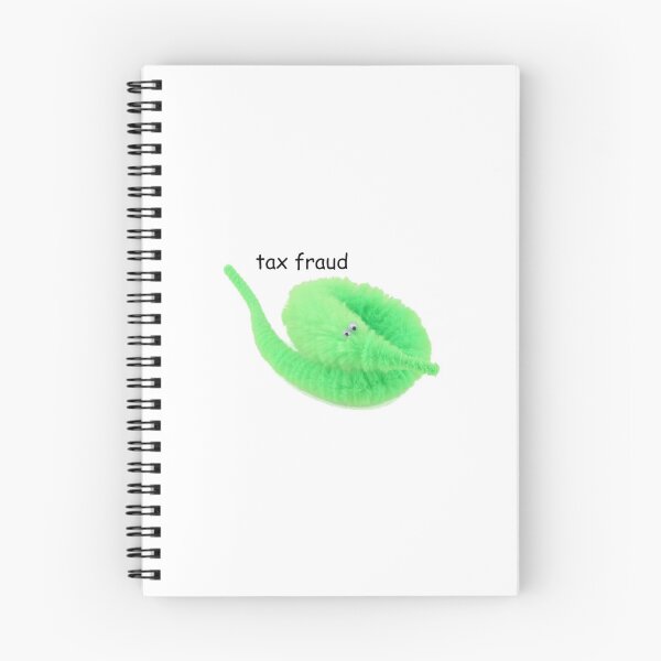 Item preview, Worm on a String 'Tax Fraud' designed and sold by CriticalFerret.