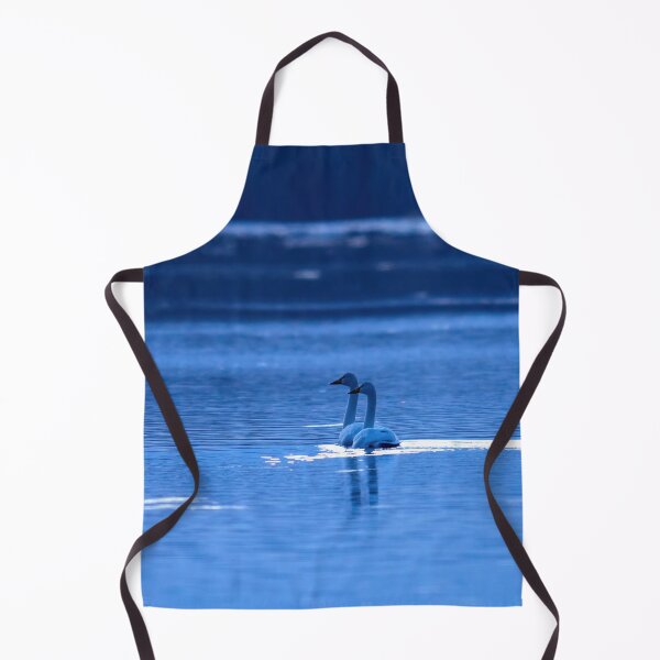 Item preview, Whooper swan Blue moment designed and sold by Jouko Lehto Photography.