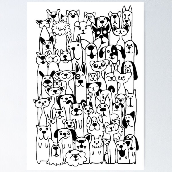Item preview, Puppies Pop art designed and sold by SKA-Designs.