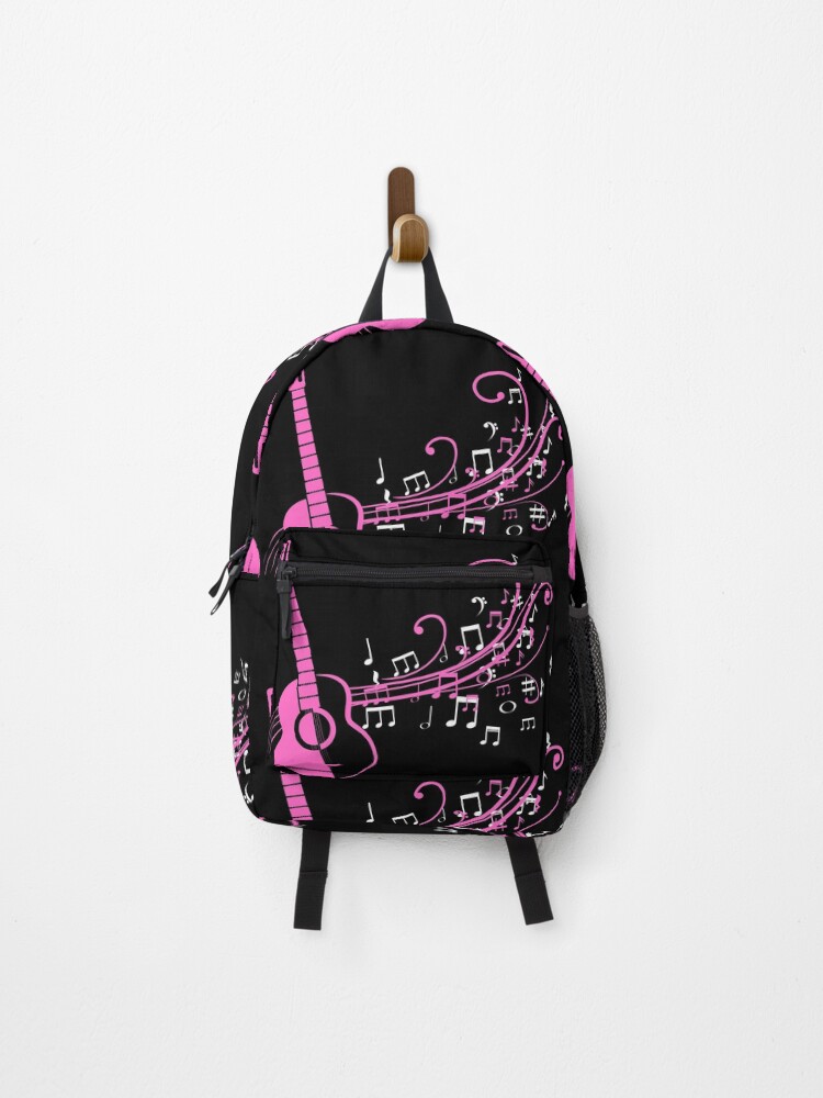Thumbnail 1 of 3, Backpack, Music Notes Pattern designed and sold by PRB1989.