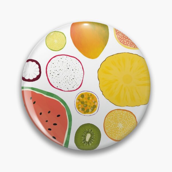 Item preview, Tropical fruit pattern designed and sold by IvyAmber.