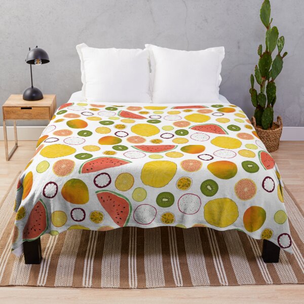 Item preview, Tropical fruit pattern designed and sold by IvyAmber.
