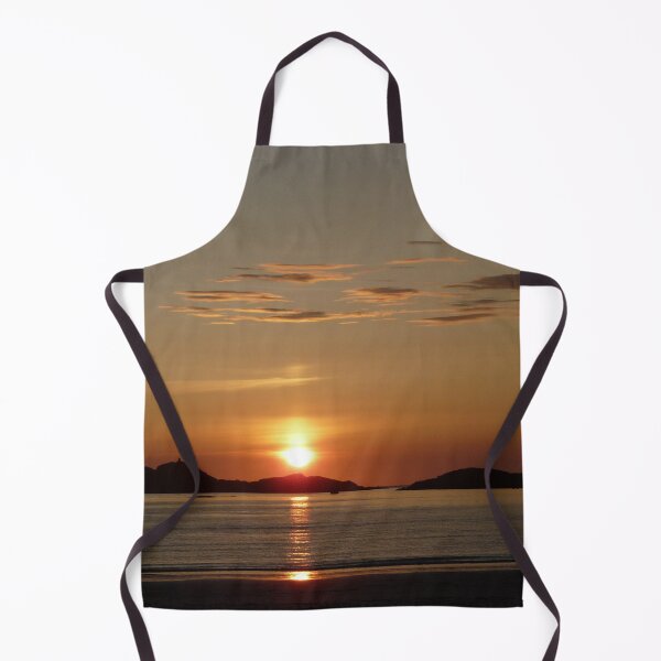 Item preview, Midnight sun at a beach in Lofoten, Norway - scenic designed and sold by Designbyfia.