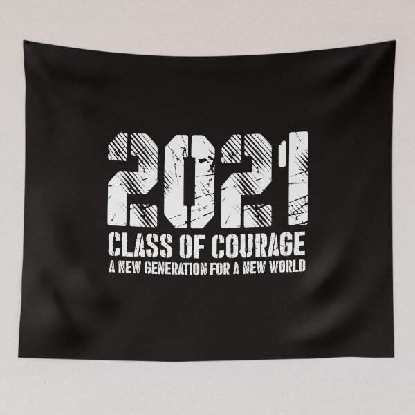 Item preview, Senior 2021 Graduation class of courage  designed and sold by Majesticoo.