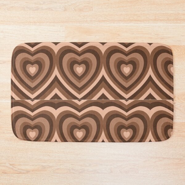 Item preview, Y2K Brown Heart Aesthetic Print designed and sold by She Filmmaker.