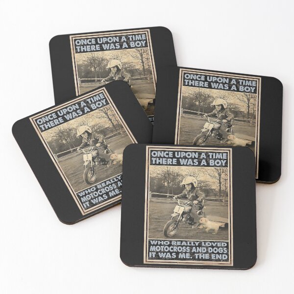 Item preview, One Upon A Time There Was A Boy Who Really Loved Motocross And Dogs designed and sold by Stewar-ArtCool.