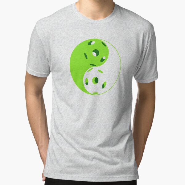 The Yin Yang of Pickleball  Tri-blend T-Shirt