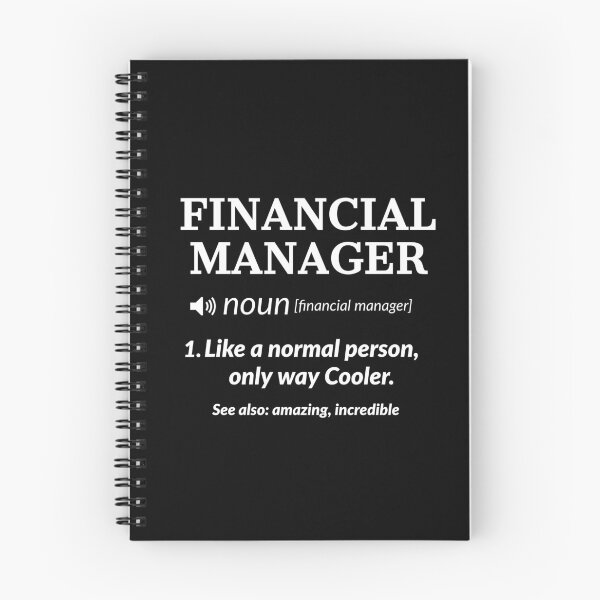 Item preview, Financial Manager Definition Gift designed and sold by AwesomeWorld1.