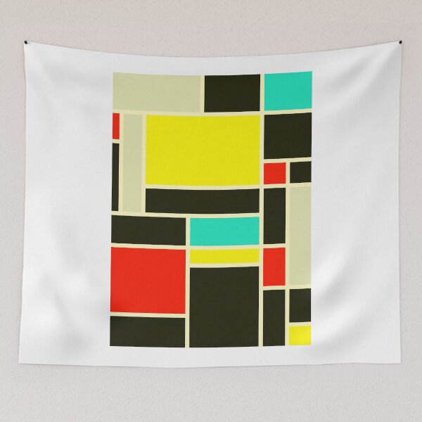 Item preview, Mondrian pattern designed and sold by Delicarte.