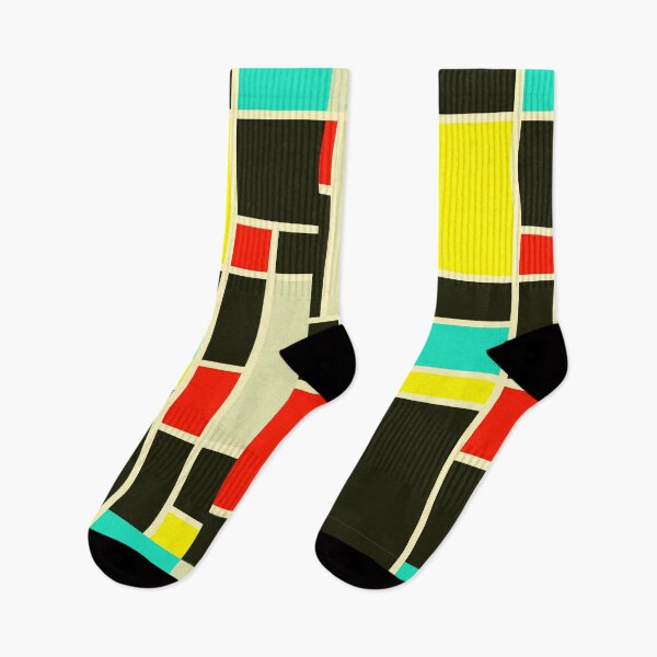 Item preview, Mondrian pattern designed and sold by Delicarte.