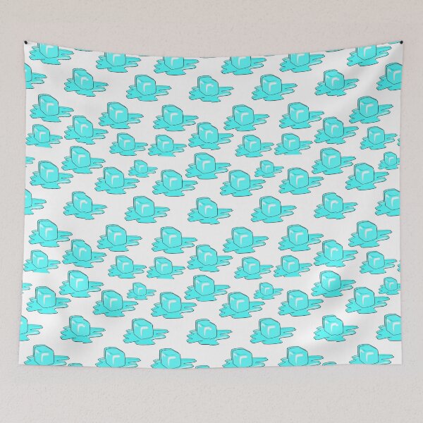Item preview, melting ice design on white background designed and sold by seelya83.