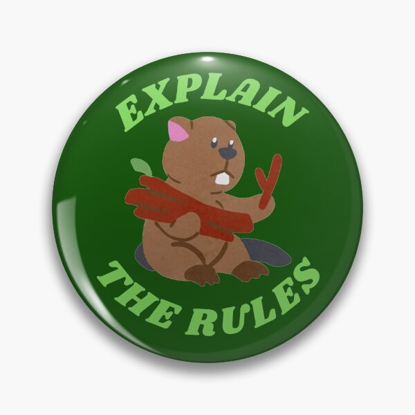 Item preview, Explain The Rules Self Discovery Beaver designed and sold by My-Queens-Store.
