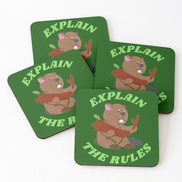 Item preview, Explain The Rules Self Discovery Beaver designed and sold by My-Queens-Store.
