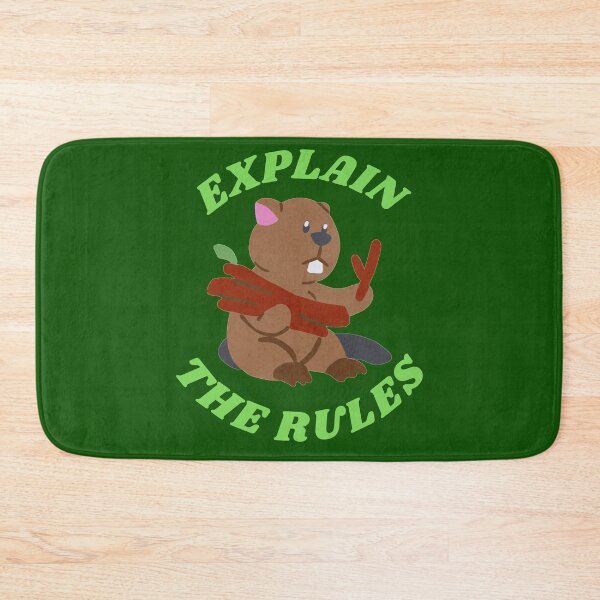 Item preview, Explain The Rules Self Discovery Beaver designed and sold by My-Queens-Store.