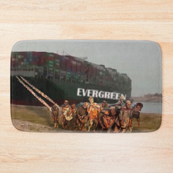 Item preview, Evergreen container ship in suez canal Demotivator designed and sold by saf-saf.