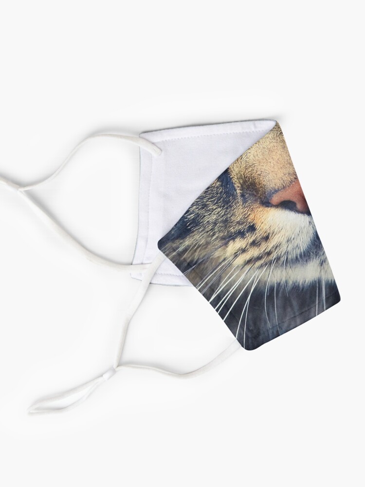 Alternate view of Realistic Cat Face Mask