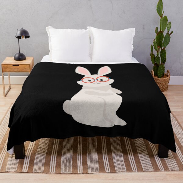 Item preview, Rabbit With Glasses, Bunny Lovers designed and sold by Yanbus.