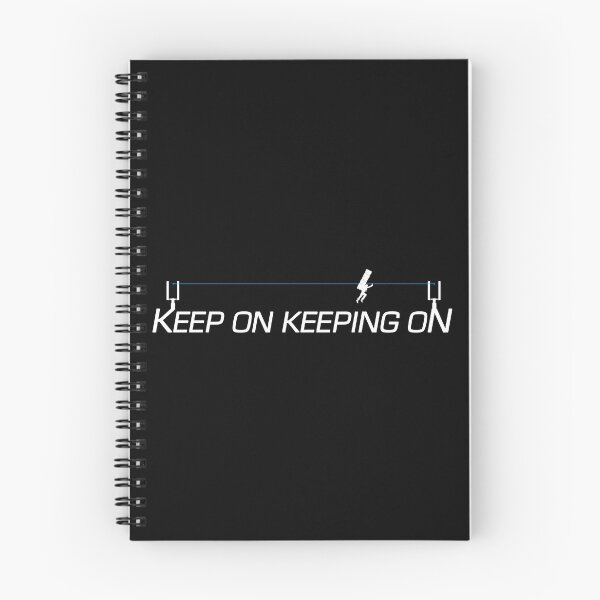 Item preview, Keep On Keeping On - Zip Line designed and sold by CCCDesign.