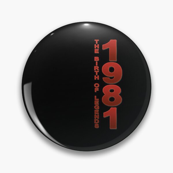 Item preview, Birthday legend born in 1981 designed and sold by Dubbra.