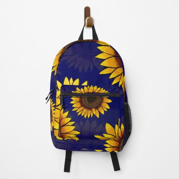 Item preview, Dark Blue Sunflowers designed and sold by Bestagon.