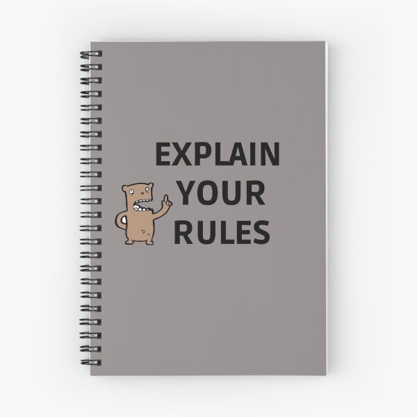 Item preview, Explain Your Rules designed and sold by Kadouh.
