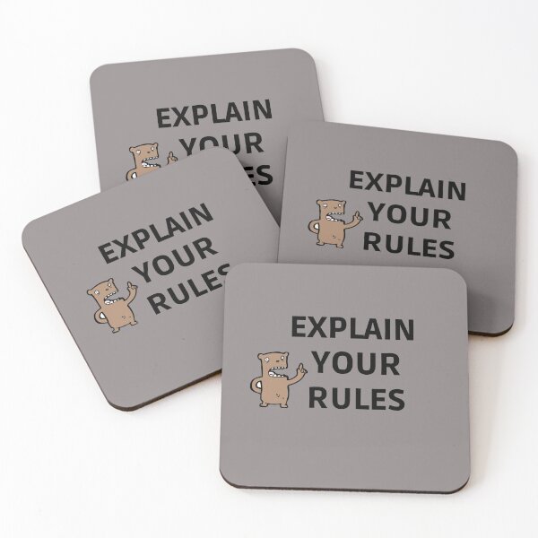 Item preview, Explain Your Rules designed and sold by Kadouh.