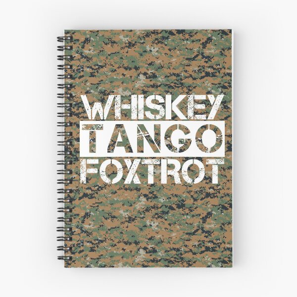 Item preview, Whiskey Tango Foxtrot - wtf  Marpat woodland camo background - sarcastic designed and sold by Honest-Quotes.