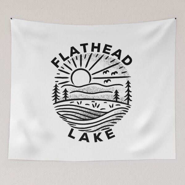 Item preview, Flathead Lake designed and sold by HalpinDesign.