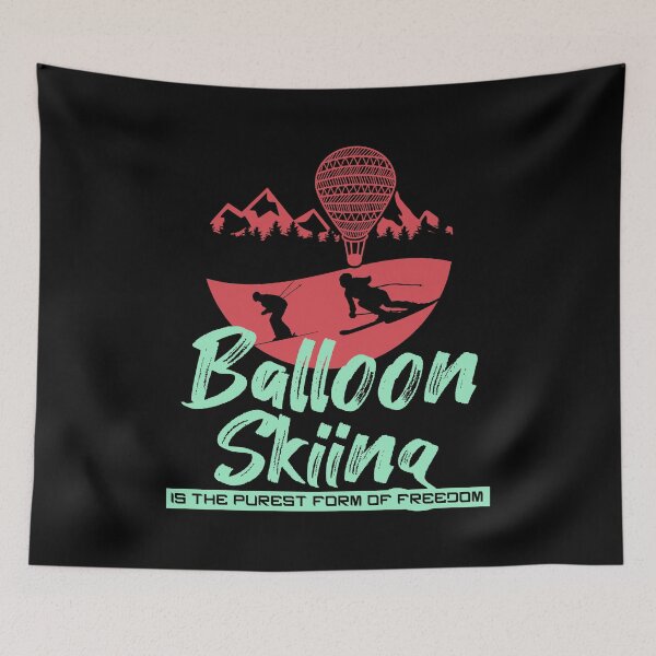 Item preview, Balloon skiing the purest form of freedom designed and sold by Jannisdesign.