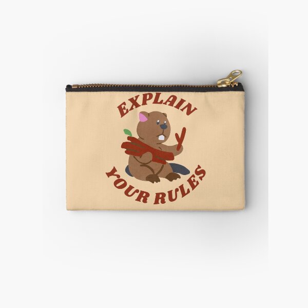 Item preview, Explain Your Rules Self Discovery Beaver designed and sold by My-Queens-Store.