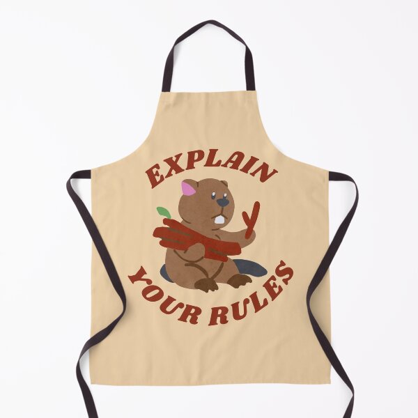 Item preview, Explain Your Rules Self Discovery Beaver designed and sold by My-Queens-Store.